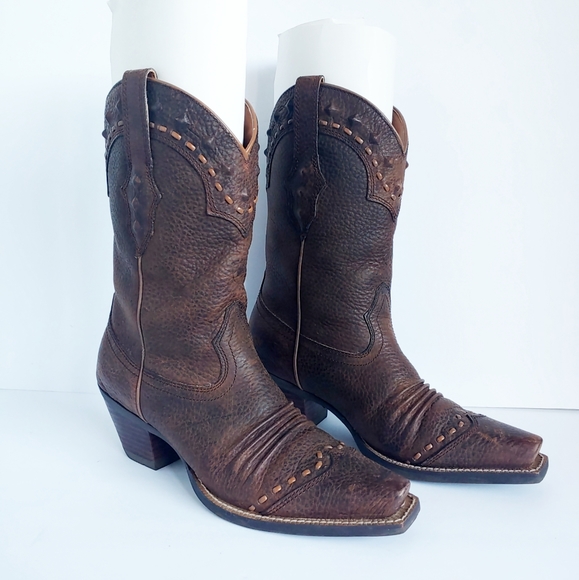 Ariat Shoes - Ariat Dixie Leather Cowgirl Boots